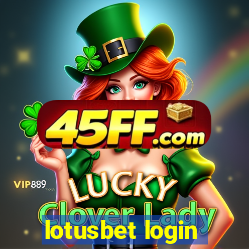 lotusbet login